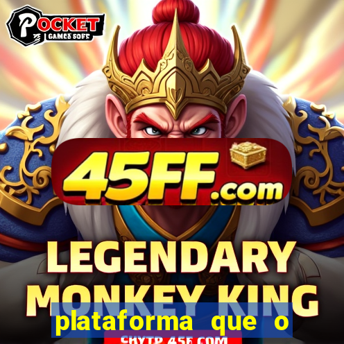 plataforma que o buzeira joga